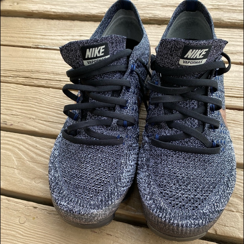 Grey/gold Vapormaxes